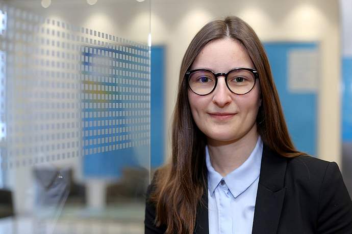 Helena Skrobranek ist Trinkwasser-Expertin bei den Stadtwerken Bayreuth