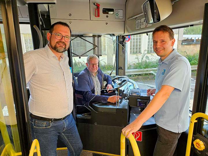 Stadtwerke Bayreuth investieren in neue Bordrechner für ihre Busse