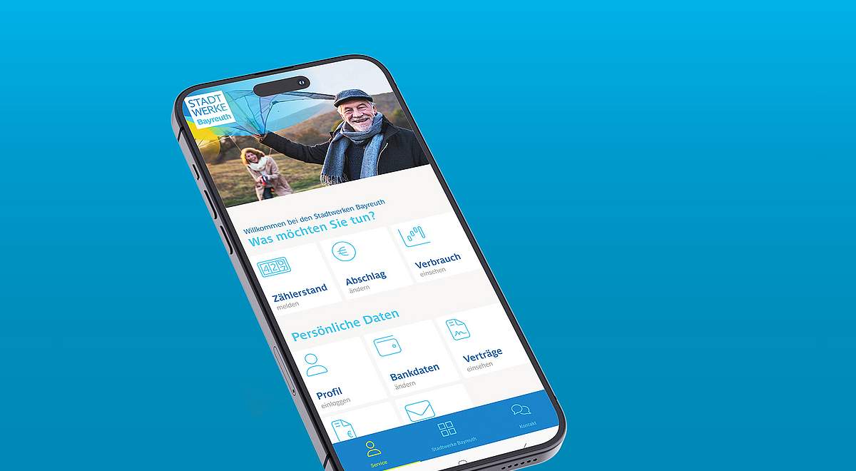 Stadtwerke Bayreuth App: Energie einfach digital