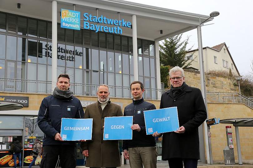 Stadt und Stadtwerke Bayreuth verurteilen die Gewalt gegen einen Busfahrer