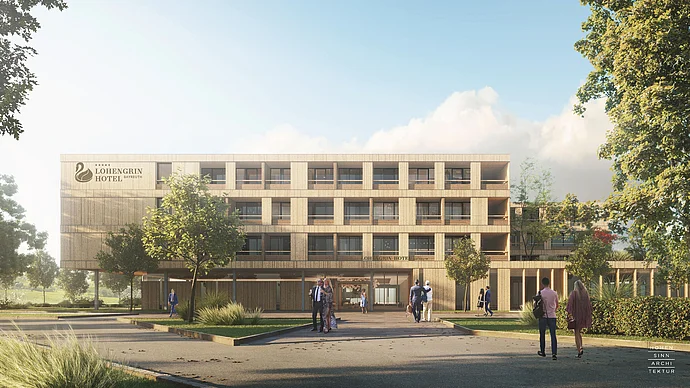 In direkter Nachbarschaft zur Lohengrin Therme soll ein Hotel entstehen In direkter Nachbarschaft zur Lohengrin Therme soll ein Hotel entstehen